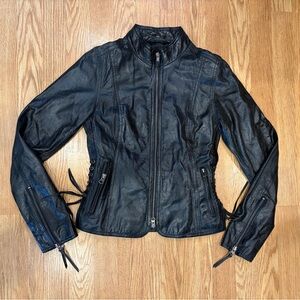 West Coast Leather Black Women's Leather Jacket XS
